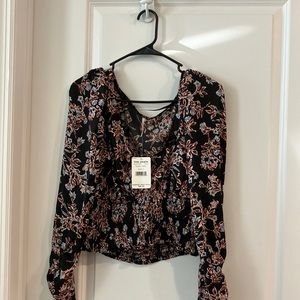 Brand new soft free people blouse